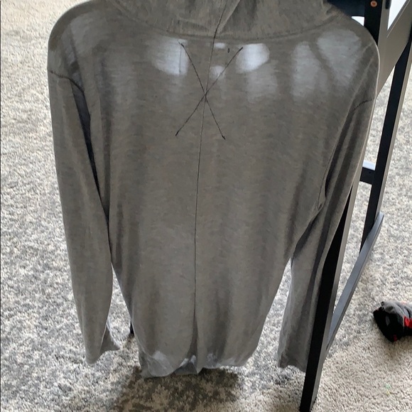 Religion UK Hooded Long-Sleeve Tee with Scarf Neck - Picture 4 of 4